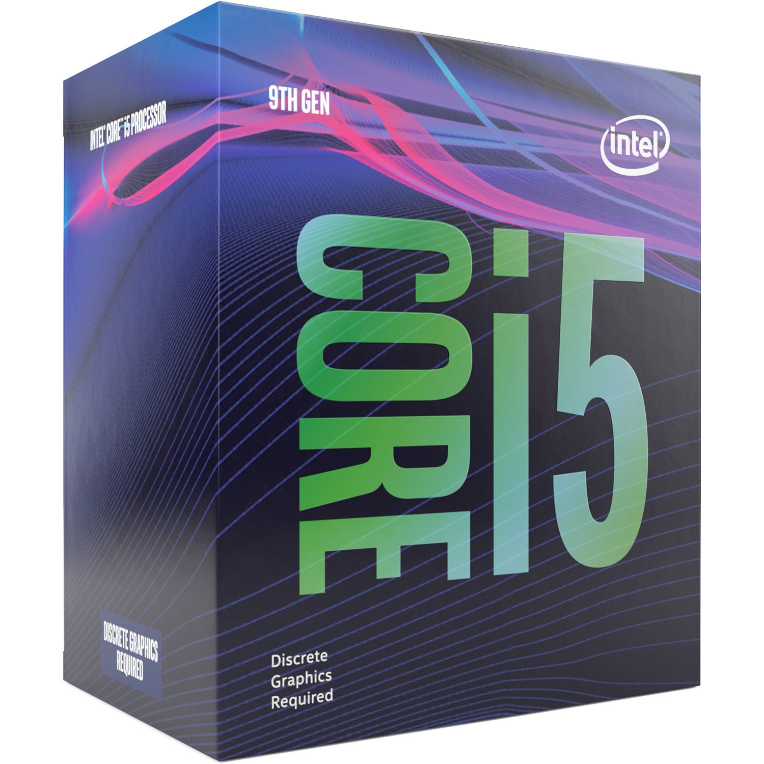 Intel Core i5-9400F 9th Generation Processor (2.9GHz - 4.1 GHz Turbo/9MB Cache/LGA1151/Coffee Lake) - Discrete Graphic Card Needed for Display