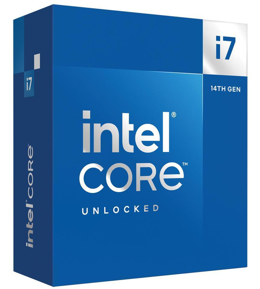 Intel Core i7-14700K 14th Generation Processor - LGA1700 Socket (20 Cores/ 3.4 GHz/ 5.6 GHz Turbo/ 33MB + 28MB Cache/ 28 Threads/ Intel UHD Graphics 770)