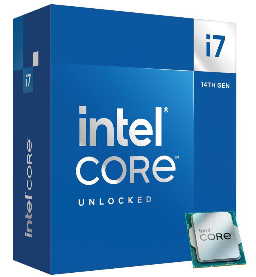 Intel Core i7-14700K 14th Generation Processor - LGA1700 Socket (20 Cores/ 3.4 GHz/ 5.6 GHz Turbo/ 33MB + 28MB Cache/ 28 Threads/ Intel UHD Graphics 770) - Image 2