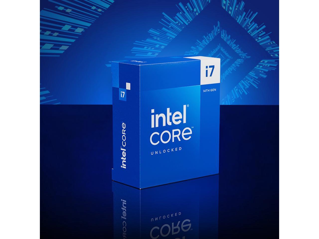 Intel Core i7-14700K 14th Generation Processor - LGA1700 Socket (20 Cores/ 3.4 GHz/ 5.6 GHz Turbo/ 33MB + 28MB Cache/ 28 Threads/ Intel UHD Graphics 770) - Image 3