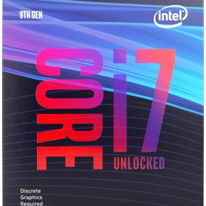 Intel Core i7-9700KF 9th Generation Processor (3.60 GHz, 4.90 GHz Turbo/ 8 Cores/ LGA1151 Socket/ 12MB Cache)