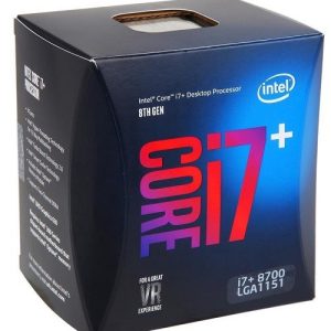 Intel 8th Gen Core i7+ 8700 Desktop Hexa Core Processor (3.20 GHz/ FCLGA1151 Socket/ 12MB Cache) with 16GB Intel Optane Memory