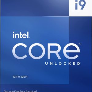 Intel Core i9-13900KF 13th Generation Processor - LGA1700 Socket (24 Cores/ 3.0 GHz/ 5.8 GHz Turbo/ 36MB Cache/ 32 Threads/ Descrete Graphics/ Raptor Lake)
