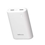 Portronics Indo 10X 10000mAh Power Bank with Dual Input - White (POR-1009)