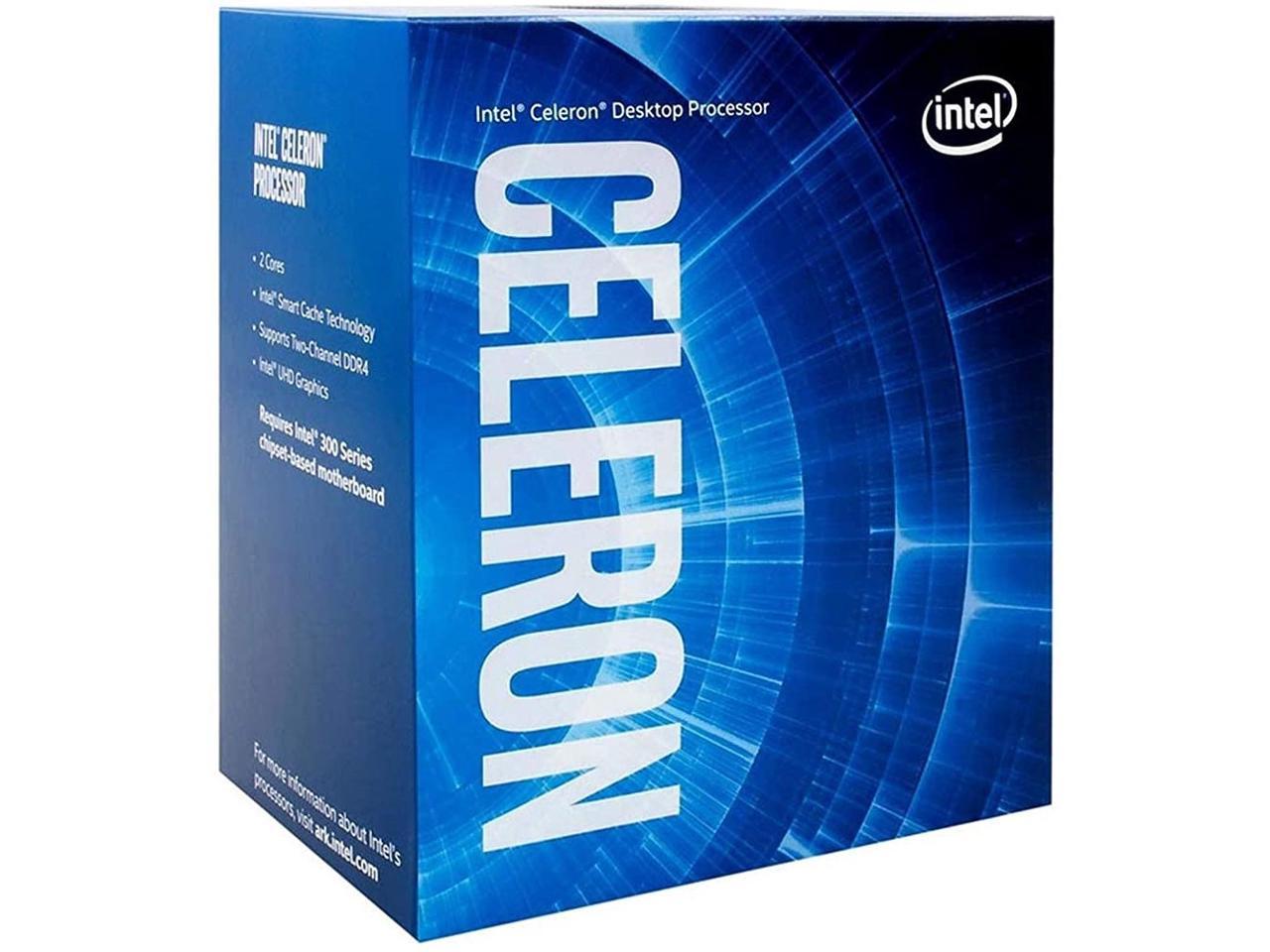Intel Celeron G5900 10th Generation Processor - LGA1200 Socket (Dual Core/ 3.40 GHz/ 2MB Cache/ Intel UHD Graphics 610)