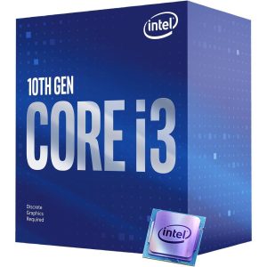 Intel Core i3-10100F 10th Generation Processor - LGA1200 Socket (Quad Core/ 3.60 GHz/ 4.30 GHz Turbo/ 6MB Cache)