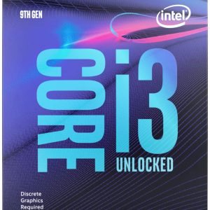 Intel Core i3-9350KF 9th Generation Processor - LGA1151 Socket (Quad Core/ 4.0 GHz/ 4.6 GHz Turbo/ 8MB Cache) - Discrete GPU Required