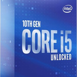 Intel Core i5-10600K 10th Generation Processor - LGA1200 Socket (6 Cores/ 4.10 GHz/ 4.80 GHz Turbo/ 12MB Cache)