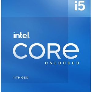 Intel Core i5-11600K 11th Generation Processor - LGA1200 Socket (6 Cores/ 3.90 GHz/ 4.90 GHz Turbo/ 12MB Cache/ 12 Threads/ Rocket Lake/ Intel UHD Graphics 750)