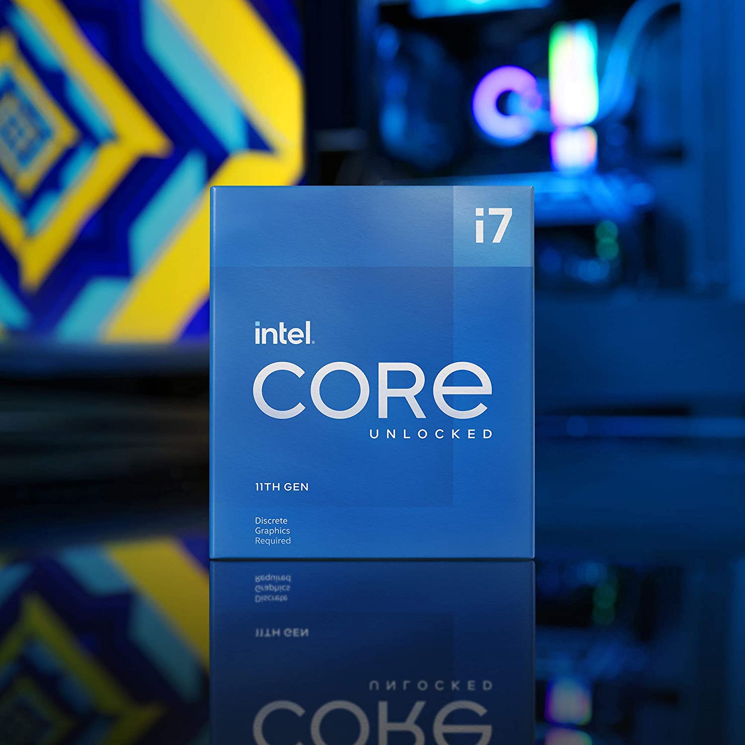 Intel Core i7-11700K 11th Generation Processor - LGA1200 Socket (8 Cores/ 3.60 GHz/ 5.00 GHz Turbo/ 16MB Cache/ 16 Threads/ Rocket Lake/ Intel UHD Graphics 750) - Image 4