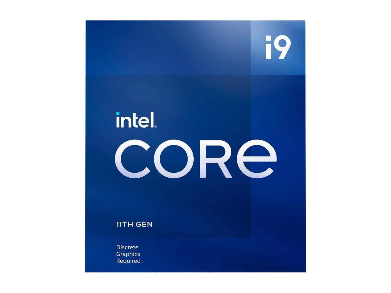 Intel Core i9-11900F 11th Generation Processor - LGA1200 Socket (8 Cores/ 2.50 GHz/ 5.20 GHz Turbo/ 16MB Cache/ 16 Threads/ Rocket Lake) - Discrete Graphics Required