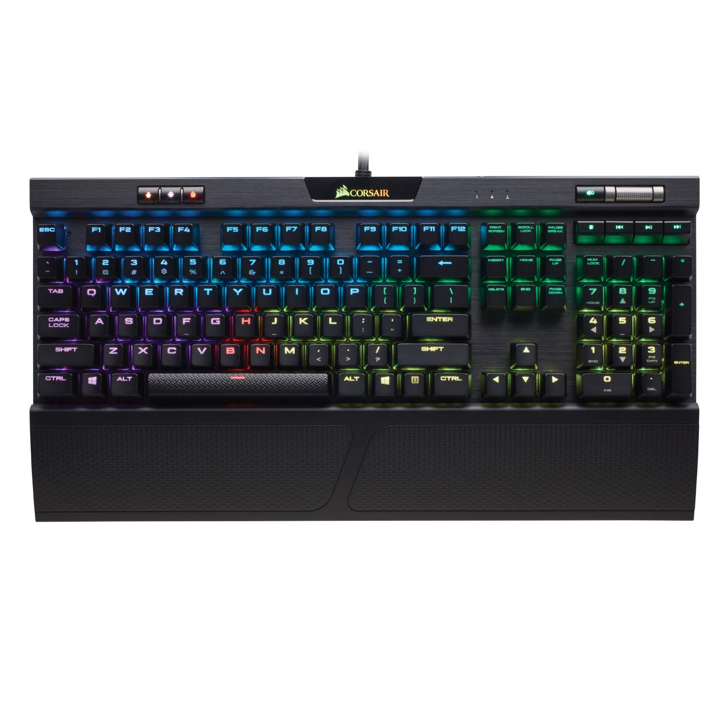 Corsair K70 RGB MK.2 Mechanical Gaming Keyboard - Cherry MX Speed (CH-9109014-NA)