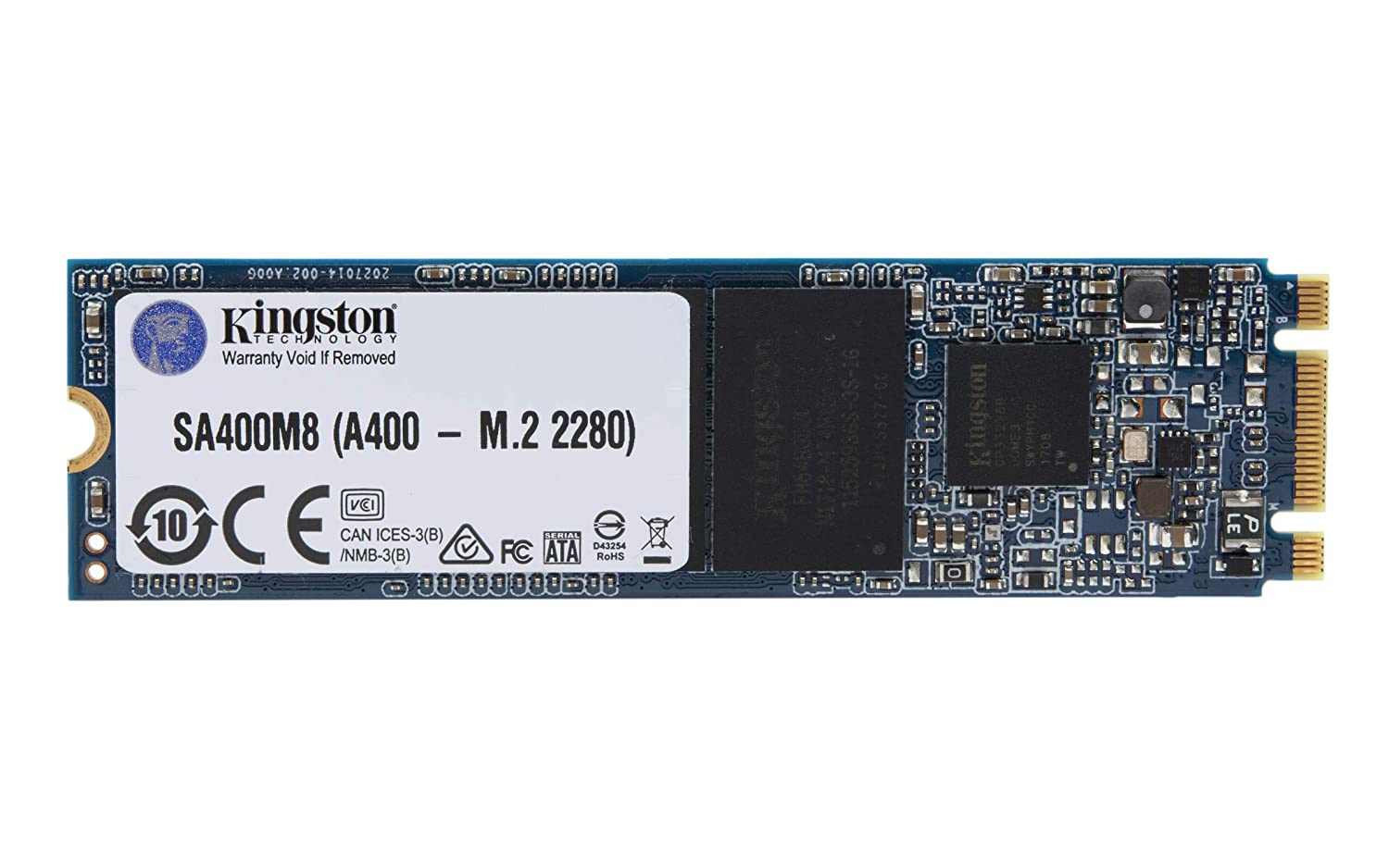 Kingston A400 480GB M.2 2280 SSD (SA400M8/480G)