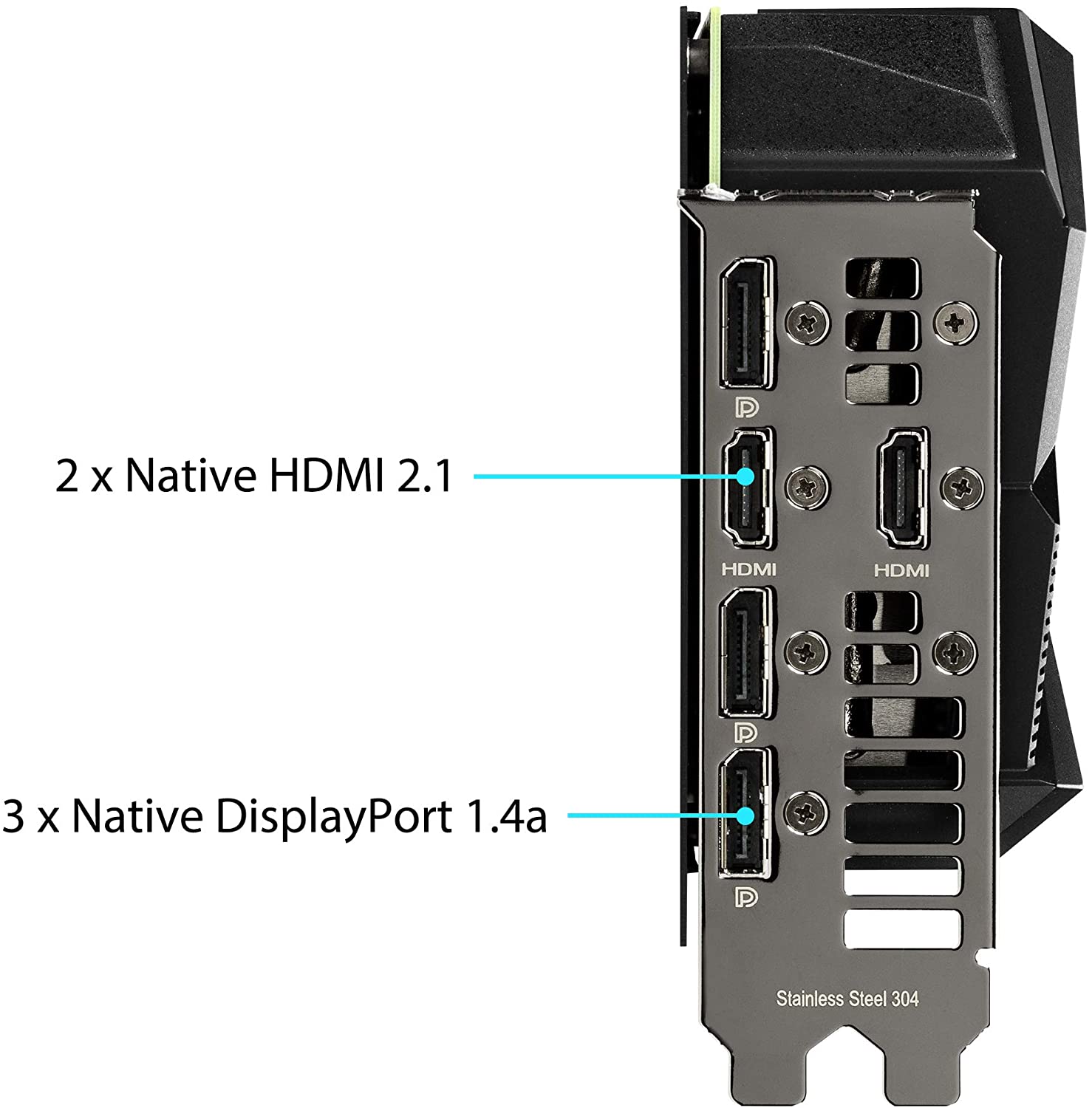 Asus KO GeForce RTX 3070 OC Edition 8GB GDDR6 256-Bit Dual Fan Graphics Card (KO-RTX3070-O8G-GAMING) - Image 4