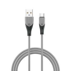 Portronics Konnect Way Type C Charge & Data Sync Cable - Grey (POR-1471)