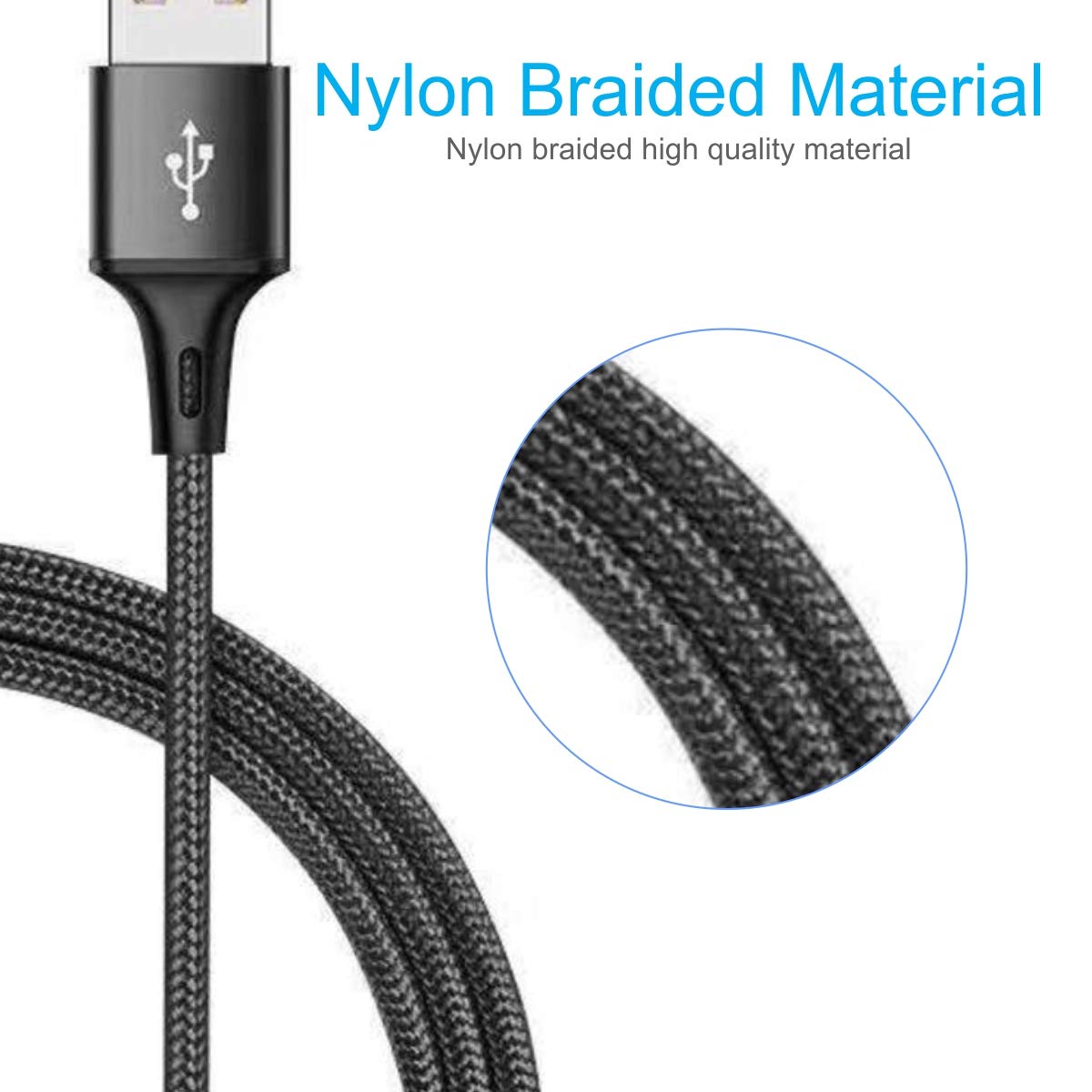 Portronics Konnect A Trio 3-In-1 Charging Cable - 8 Pin USB/ Micro USB/ Type-C Ports (POR-1313) - Image 4