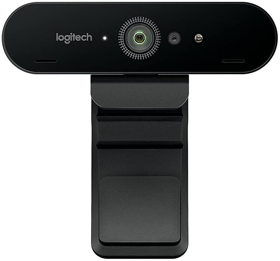 Logitech BRIO 4K Ultra HD Pro Webcam with HDR and 1080p/60fps Hyper-Fast Streaming (Brown Box)