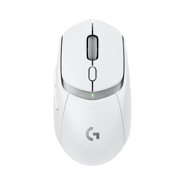 Logitech G309 Lightspeed Wireless Gaming Mouse, Lightweight, LIGHTFORCE Hybrid Switches, Hero 25K Sensor, 300+ Hour Battery Life with AA Battery, 6 Programmable Buttons, PC and Mac - White