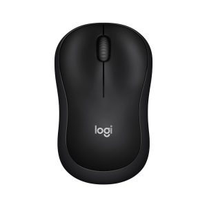 Logitech M220 Wireless Mouse Silent Buttons, 2.4 GHz with USB Mini Receiver, 1000 DPI Optical Tracking, 18-Month Battery Life, Ambidextrous PC/Mac/Laptop - Charcoal Grey
