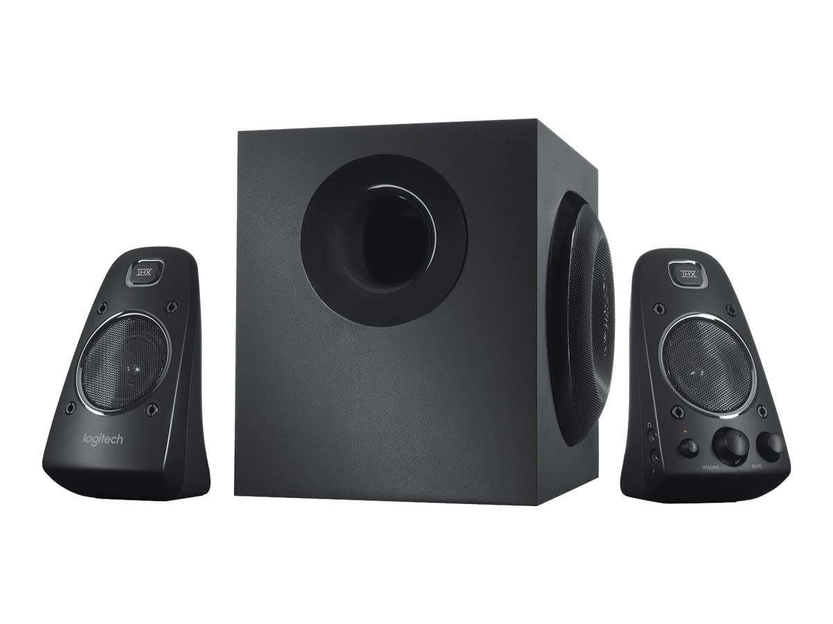 Logitech Z623 THX 400 Watt 2.1 Channel Wired Speaker - Black - Image 2