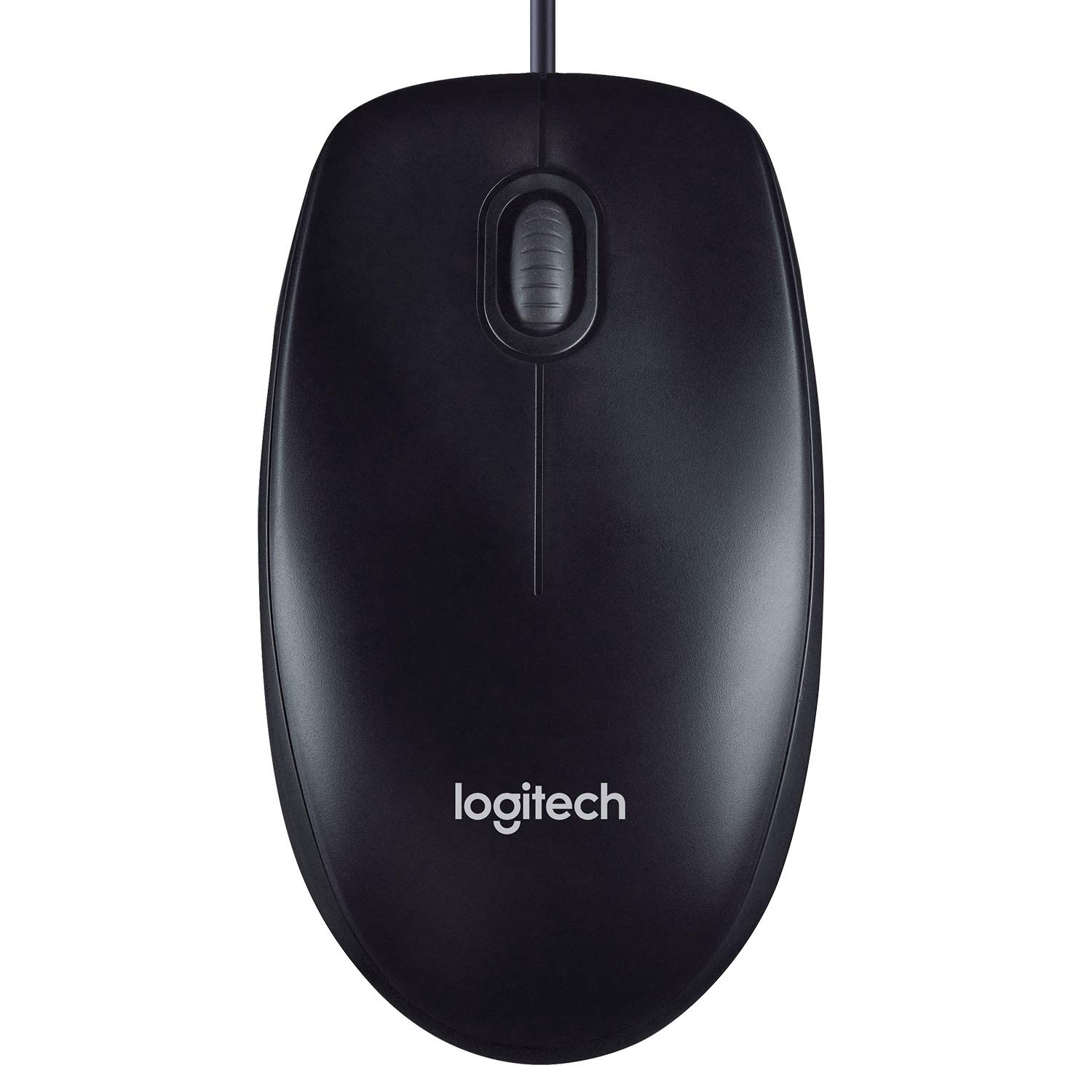 Logitech M90 USB Wired Mouse - Black