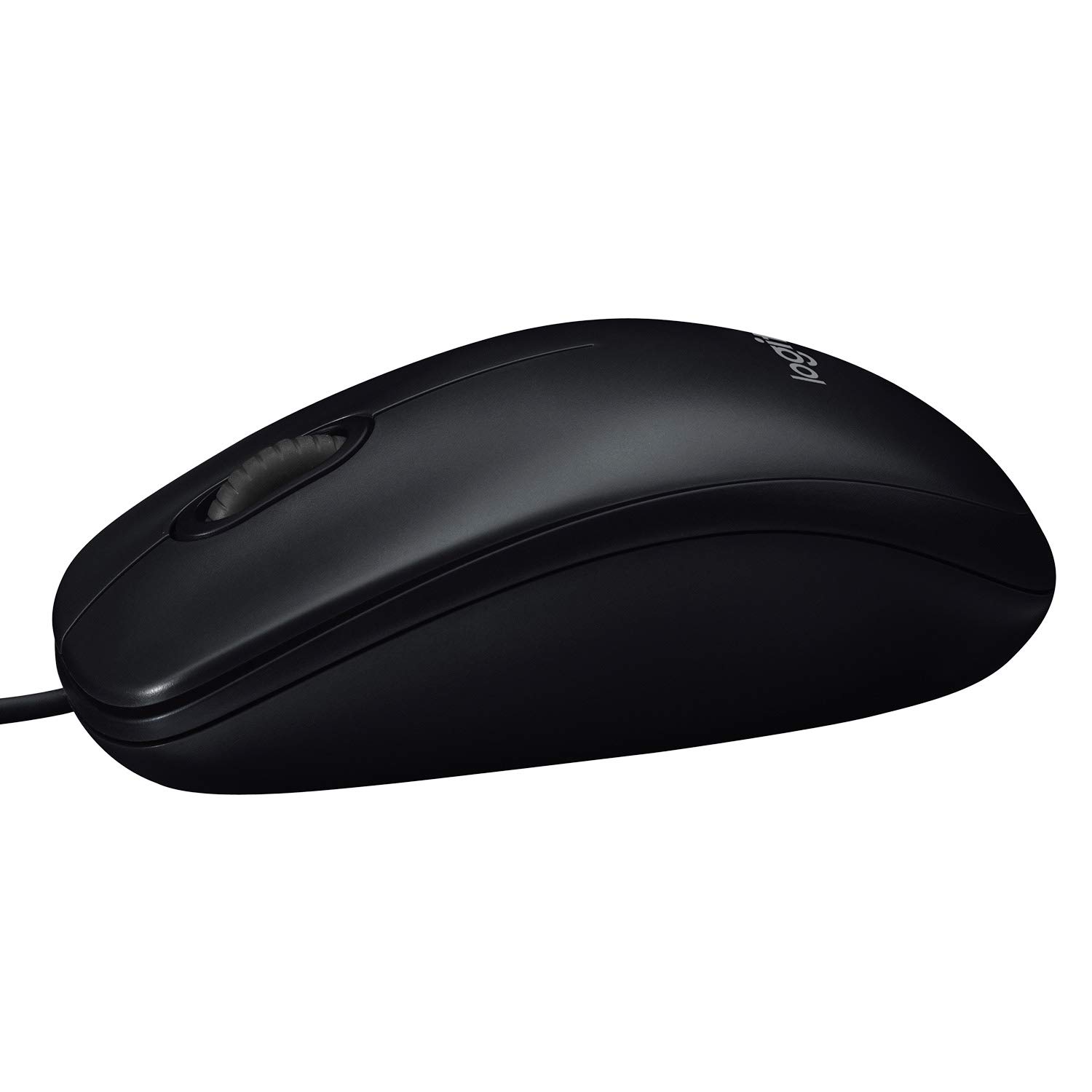 Logitech M90 USB Wired Mouse - Black - Image 4