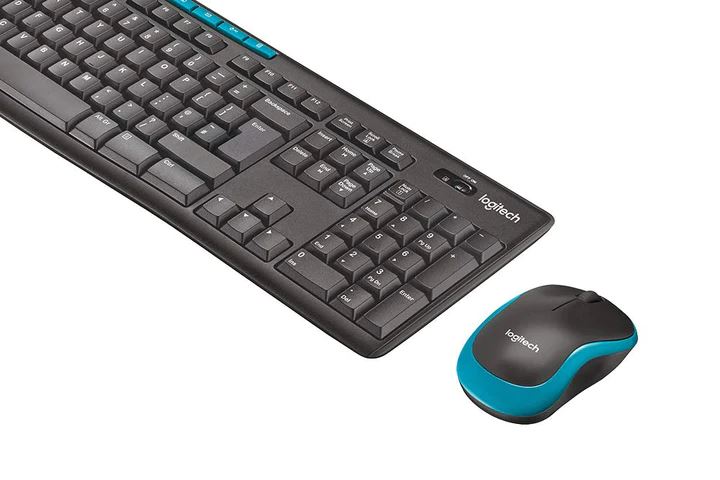 Logitech MK275 USB Wireless Keyboard and Mouse Combo for Windows/ 2.4 GHz Wireless/ Compact Wireless Mouse/ 8 Multimedia & Shortcut Keys/ 2-Year Battery Life/ for PC/Laptop - Black - Image 2