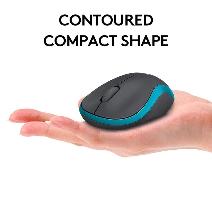 Logitech MK275 USB Wireless Keyboard and Mouse Combo for Windows/ 2.4 GHz Wireless/ Compact Wireless Mouse/ 8 Multimedia & Shortcut Keys/ 2-Year Battery Life/ for PC/Laptop - Black - Image 5