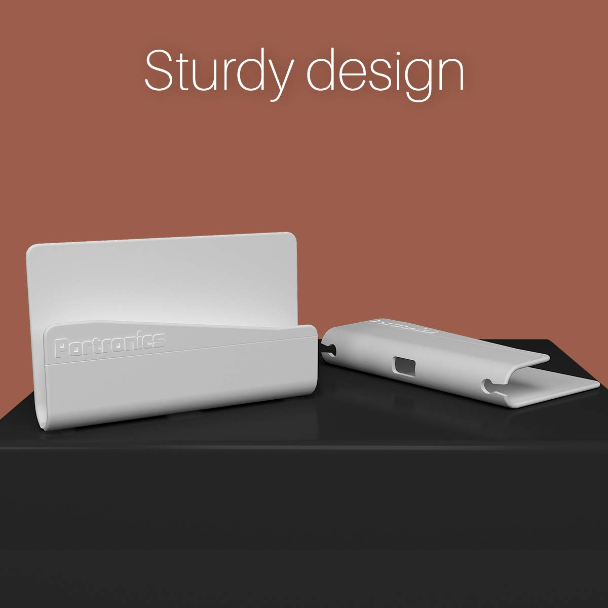 Portronics Modesk 101 Wall Hanging Mobile Holder (por-1152) - Image 2