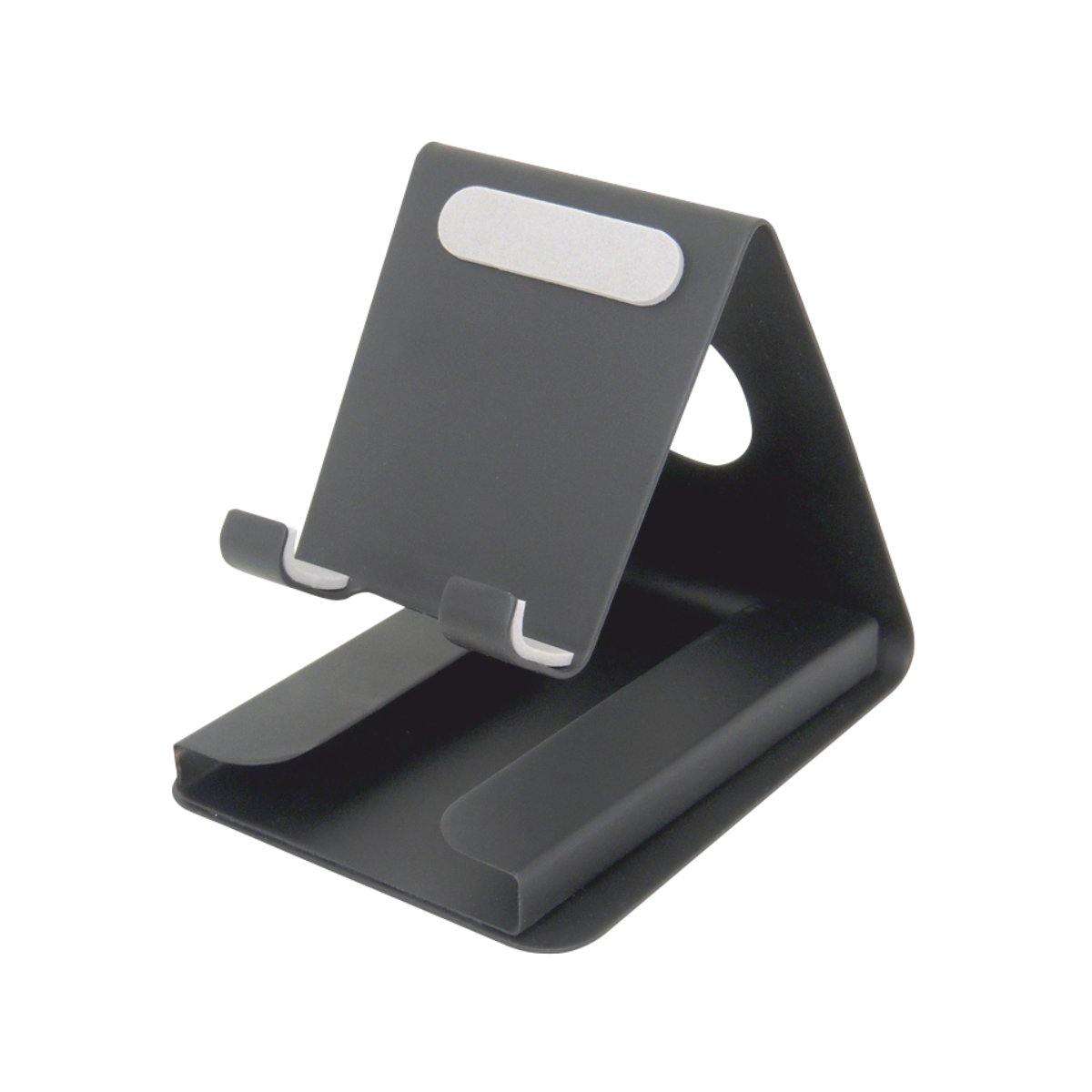 Portronics Modesk Plus Universal Mobile Phone Stand with Card Holder (Black) - POR-1196