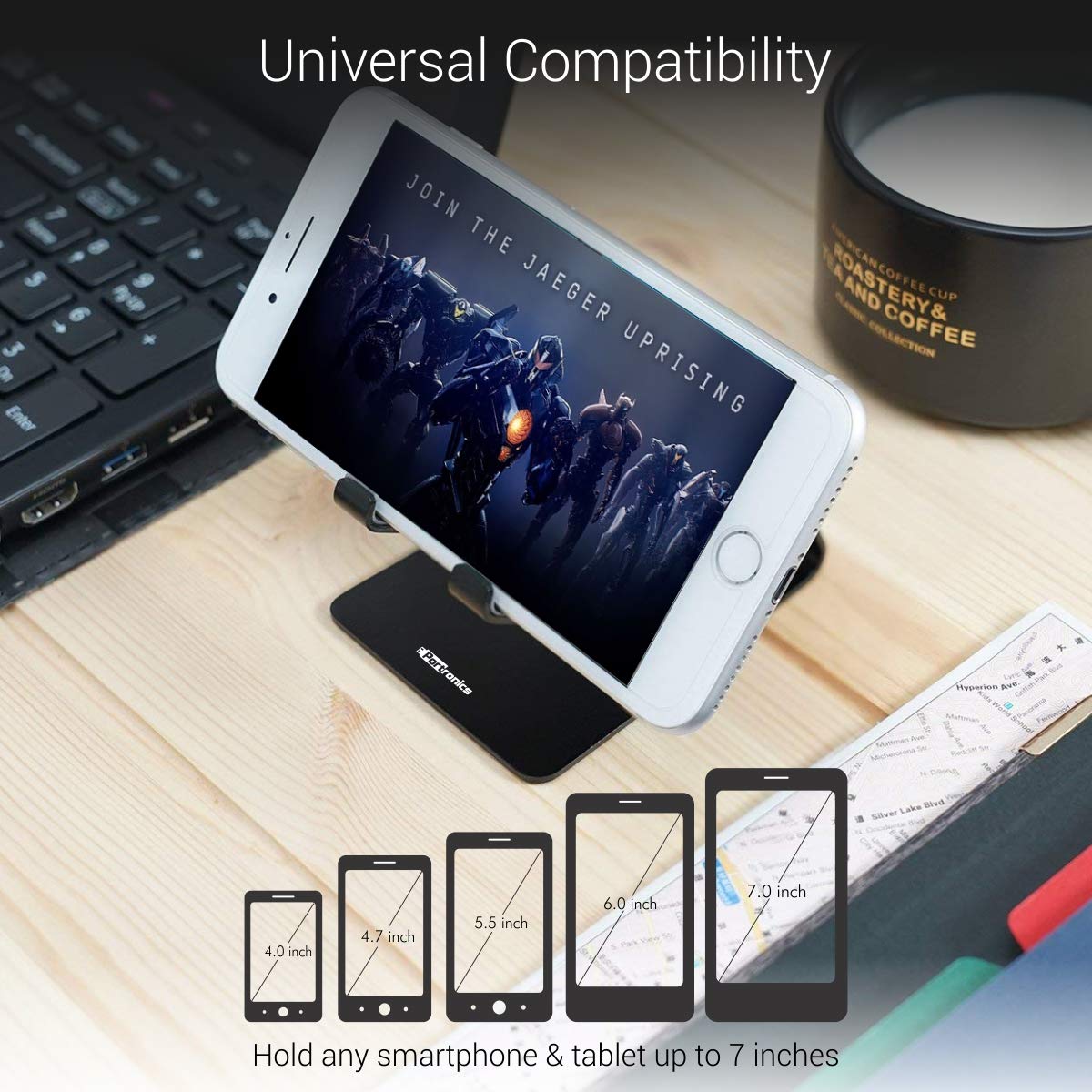 Portronics MODESK Universal Mobile Holder (POR-122) - Image 4