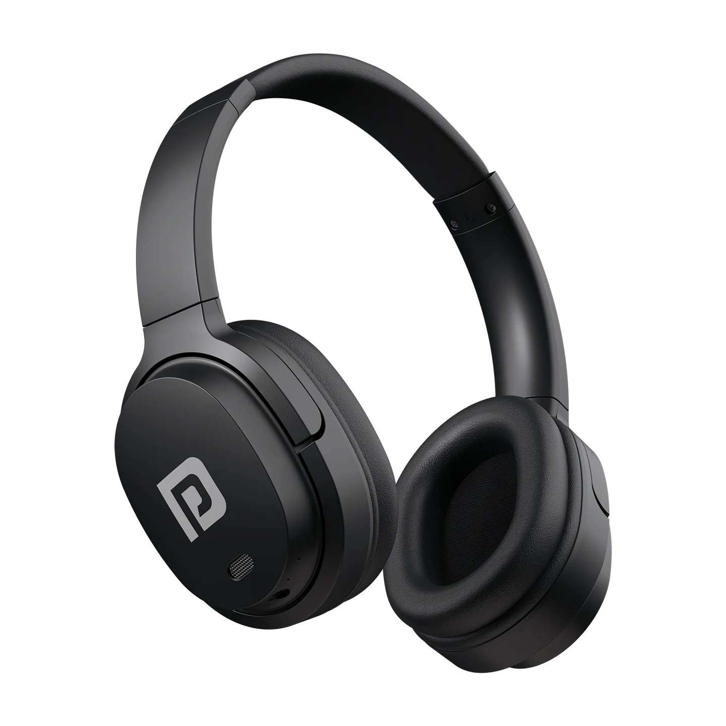 Portronics Muffs M4 Bluetooth Headphones | 40mm Dynamic Driver | Powerful Bass |In Built Mic | Type C Fast Charging - Black