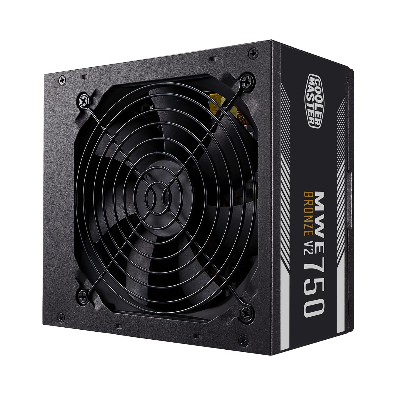 Cooler Master MWE 750 Bronze V2 Power Supply - 80 Plus Bronze Certified | Non-Modular | 120mm HDB Fan | DC-to-DC Circuit Design | ATX 2.52 Version | 750 Watt - Image 2