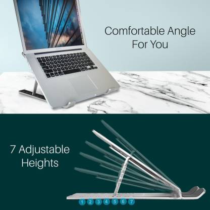 Portronics My Buddy K2 Portable Laptop Stand with 7 Adjustable Levels (POR-1202) - Image 5