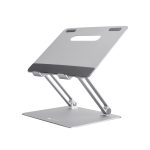 Portronics My Buddy K3 Foldable & Adjustable Laptop Stand - For Laptops up to 15.6 inches (Silver)
