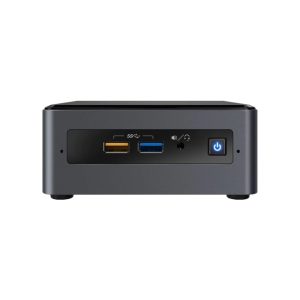 Intel NUC Mini PC Kit NUC7CJYH with Celeron J4005 Processor/ Integrated Graphics/ RAM Slot/ Memory Card Slot/ 2 HDMI/ 6 USB Ports