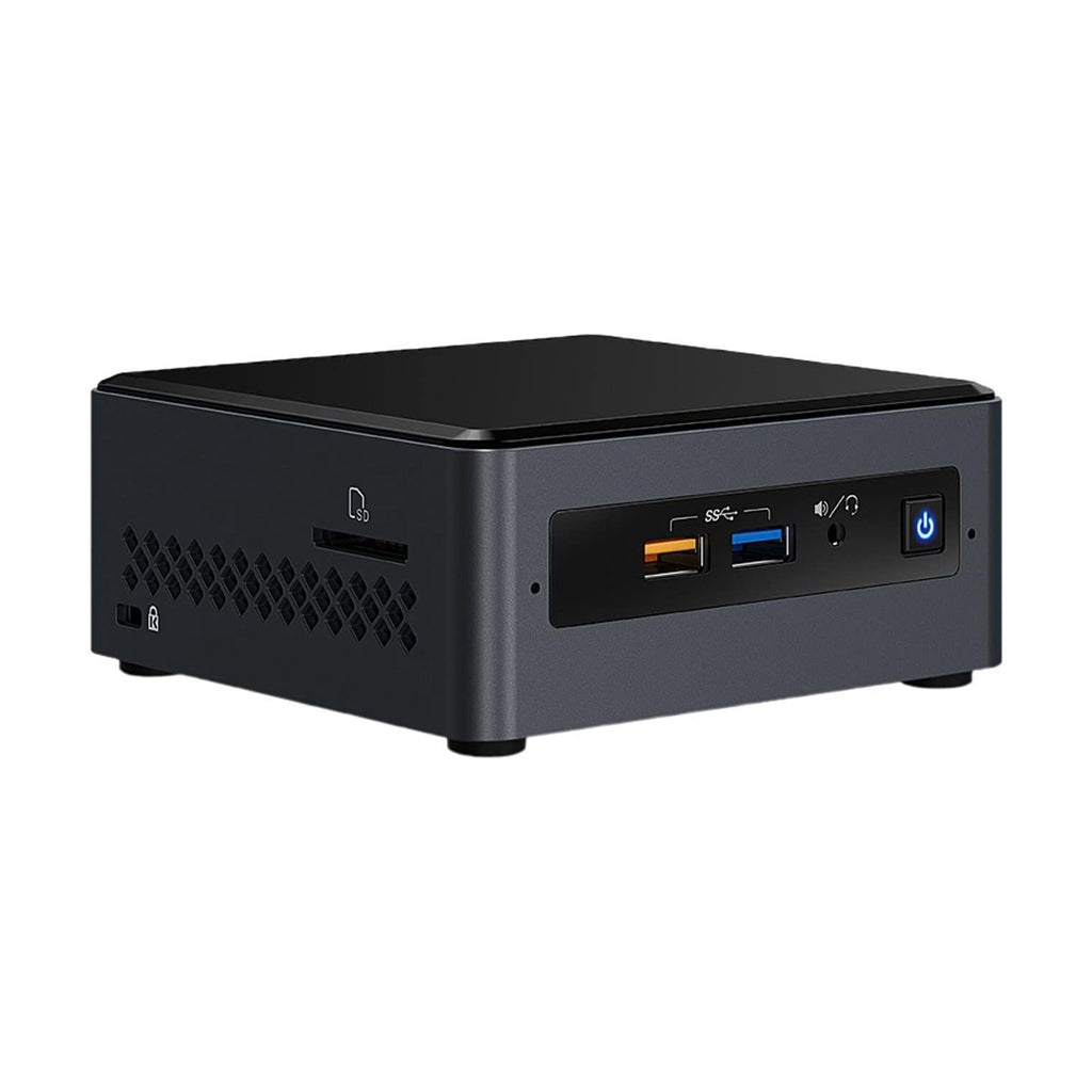 Intel NUC Mini PC Kit NUC7CJYH with Celeron J4005 Processor/ Integrated Graphics/ RAM Slot/ Memory Card Slot/ 2 HDMI/ 6 USB Ports - Image 2