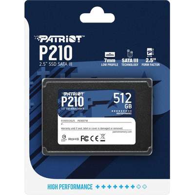 Patriot P210 512GB SSD - 2.5 inch SATA 3 Internal Solid State Drive - Image 5