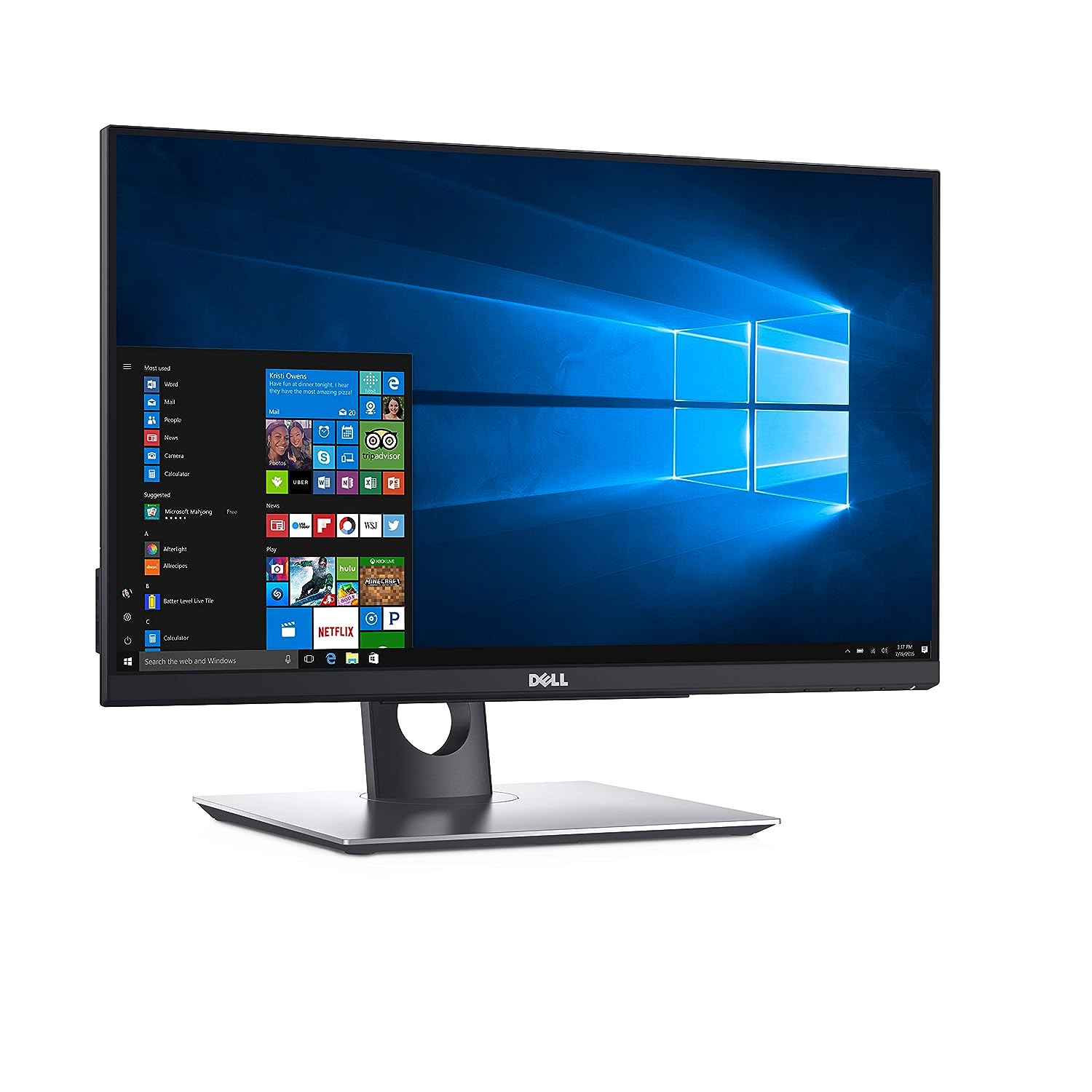 Dell 24 Inches Touch Monitor - P2418HT - Full HD 1080p, IPS Technology, 6ms, 10-point touch, 60-degree Tilt, VGA, DP, HDMI, USB, VESA Mount Support - Image 2