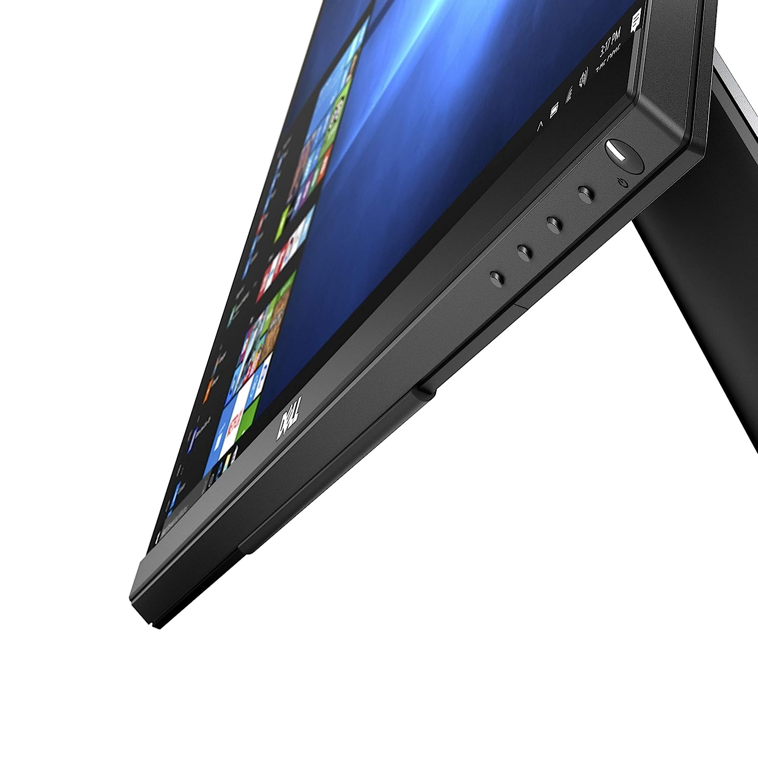 Dell 24 Inches Touch Monitor - P2418HT - Full HD 1080p, IPS Technology, 6ms, 10-point touch, 60-degree Tilt, VGA, DP, HDMI, USB, VESA Mount Support - Image 3