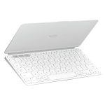 Logitech Keys-to-Go 2 Portable Bluetooth Keyboard for Tablet with Built-in Cover, Slim and Compact Wireless Keyboard for Windows, Android, Linux, iPad, iPhone, Mac, Apple TV - Pale Grey
