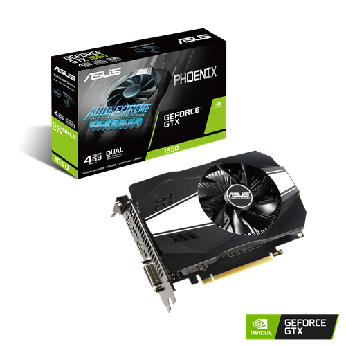 Asus Phoenix GeForce GTX 1650 4GB GDDR5 128-Bit Graphics Card (PH-GTX1650-4G)