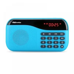 Portronics Plugs Portable Speaker - Blue