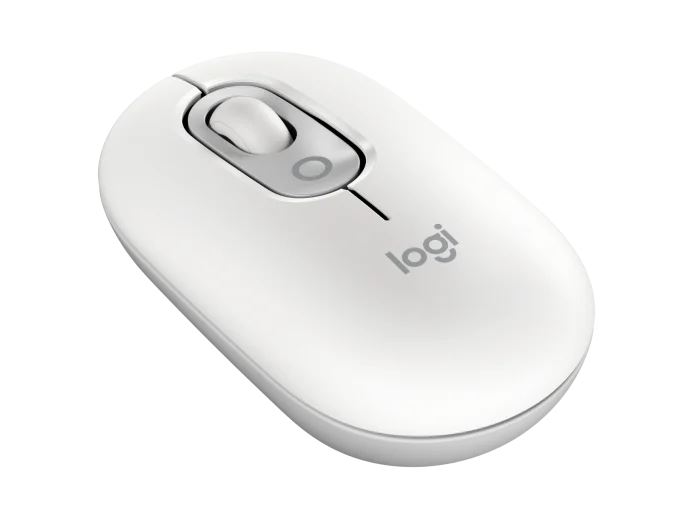 Logitech POP Wireless Mouse with Customizable Emoji Function (Off White) - Image 2
