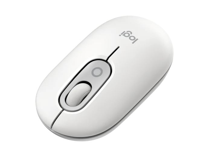 Logitech POP Wireless Mouse with Customizable Emoji Function (Off White) - Image 3