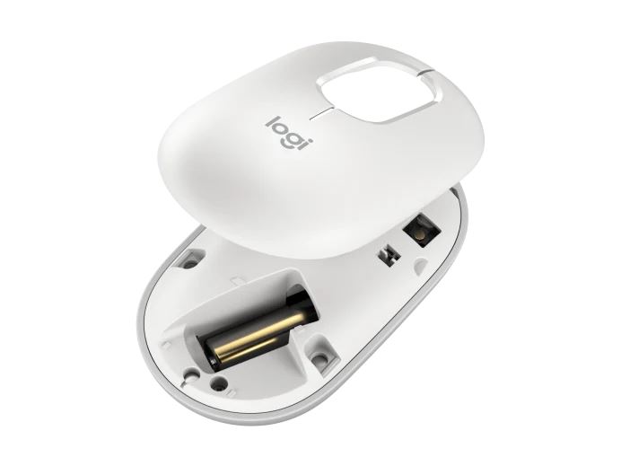 Logitech POP Wireless Mouse with Customizable Emoji Function (Off White) - Image 5