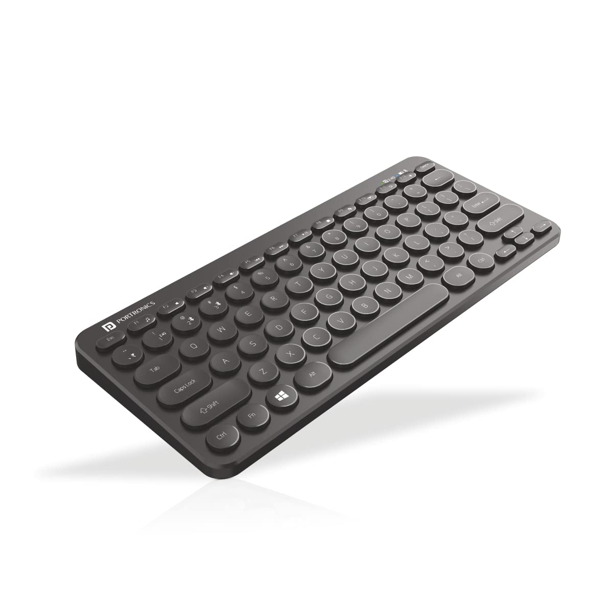 Portronics Bubble Multimedia Wireless Keyboard (Por-1677)