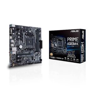 Asus PRIME A320M-K/CSM mATX Motherboard for 1st/2nd/3rd Gen AMD Ryzen/ Athlon & 7th Gen A-series/Athlon X4 Processors - AM4 Socket