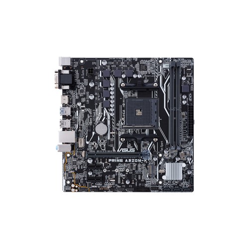 Asus PRIME A320M-K/CSM mATX Motherboard for 1st/2nd/3rd Gen AMD Ryzen/ Athlon & 7th Gen A-series/Athlon X4 Processors - AM4 Socket - Image 2