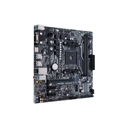 Asus PRIME A320M-K/CSM mATX Motherboard for 1st/2nd/3rd Gen AMD Ryzen/ Athlon & 7th Gen A-series/Athlon X4 Processors - AM4 Socket - Image 3